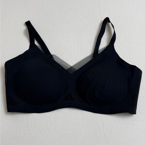 HONEYLOVE CROSSOVER WIRELESS BRA BLACK SIZE M COMFORT LOUNGE WEAR